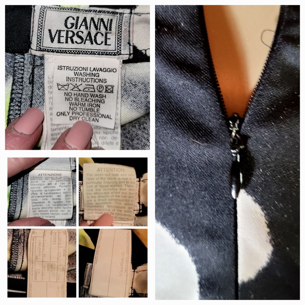 SOLD Vintage Versace Gianni Early 1990s - Picture 6 of 13